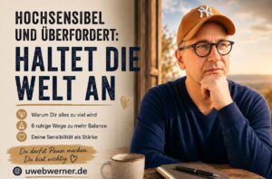 Hochsensibel - Mann mit Mütze denkt nach.