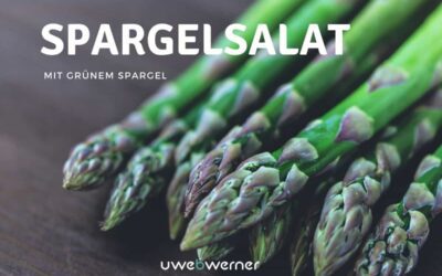 Grüner Spargel Salat