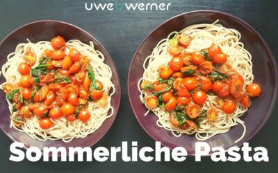 Sommerlich leichte Pasta