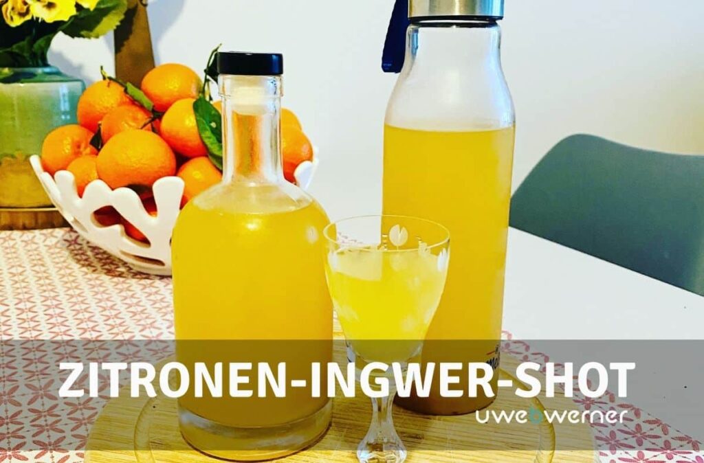 Zitronen-Ingwer-Shot