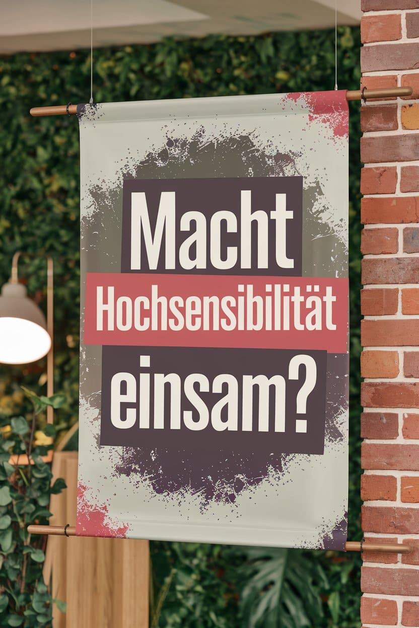 macht hochsensibilität einsam?