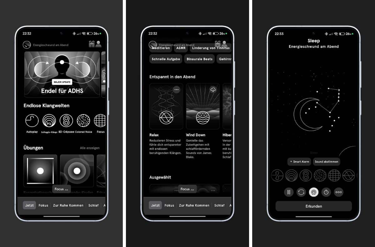 Endel – Soundlandschaften für Fokus, Schlaf und Entspannung 1 endel app