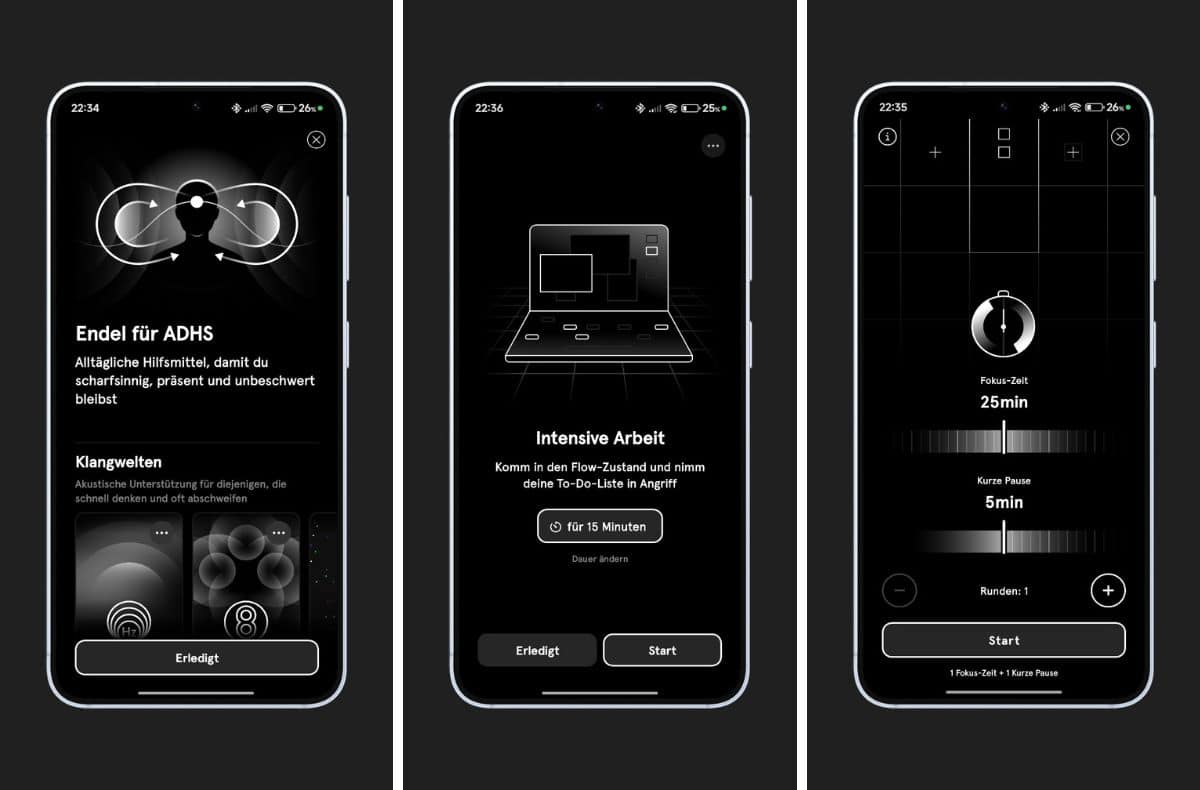 Endel – Soundlandschaften für Fokus, Schlaf und Entspannung 2 endel app