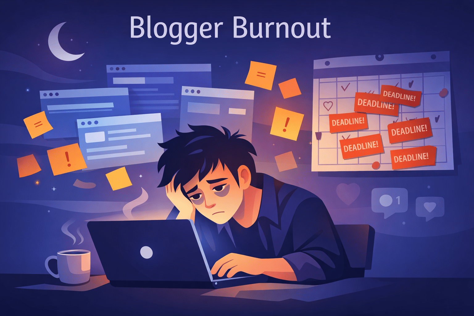 Blogger Burnout: wenn das Schreiben aufhört, Spass zu machen 3 blogger burnout