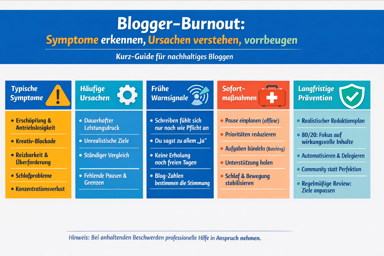 Blogger Burnout: wenn das Schreiben aufhört, Spass zu machen 1 blogger burnout