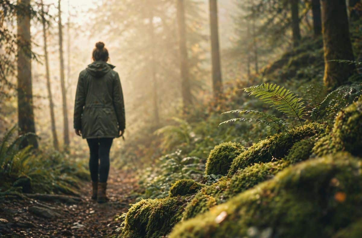 Hochsensibel & Gerüche: Wenn Düfte zu viel werden 4 waldspaziergang im morgenlicht, ruhe und naturgerüche als kraftquelle für hochsensible