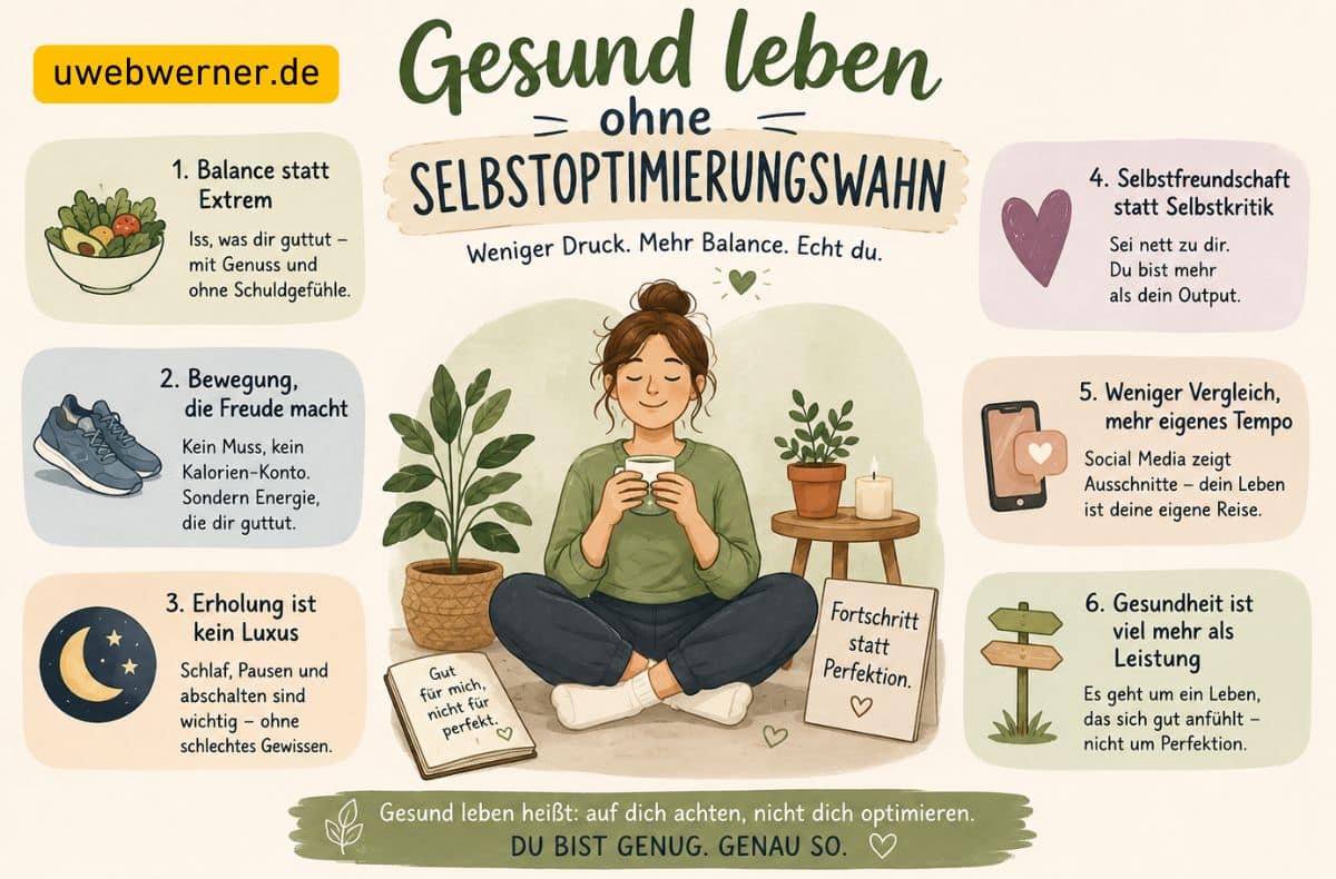 Gesund leben ohne Selbstoptimierungswahn 1 gesund leben
