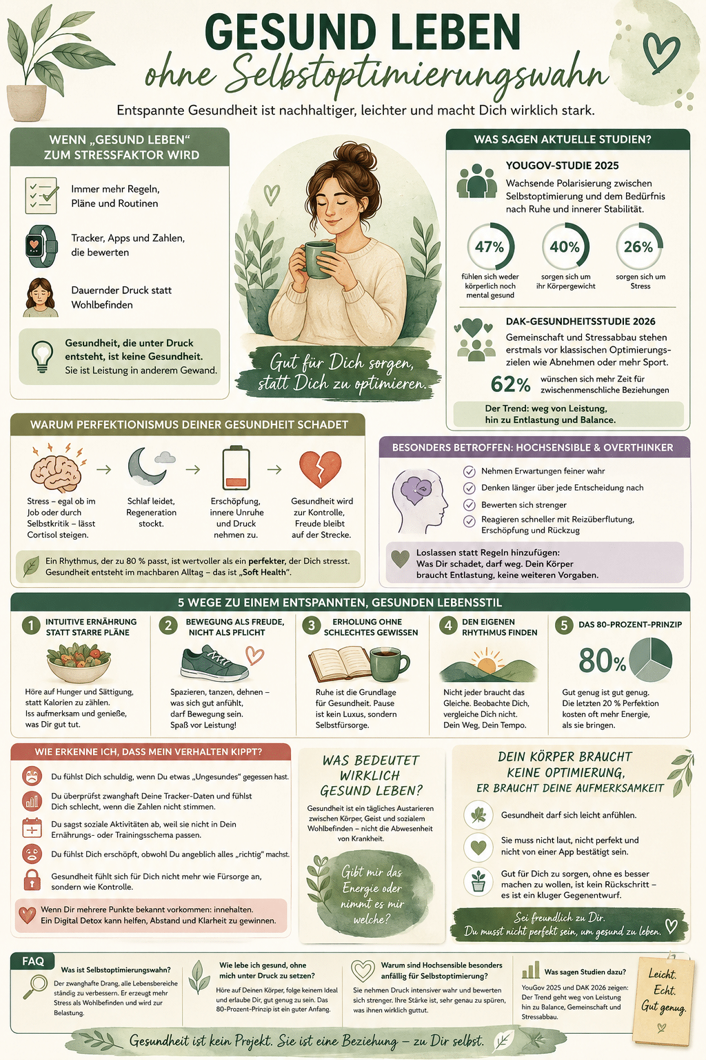 Gesund leben ohne Selbstoptimierungswahn 5 gesund leben