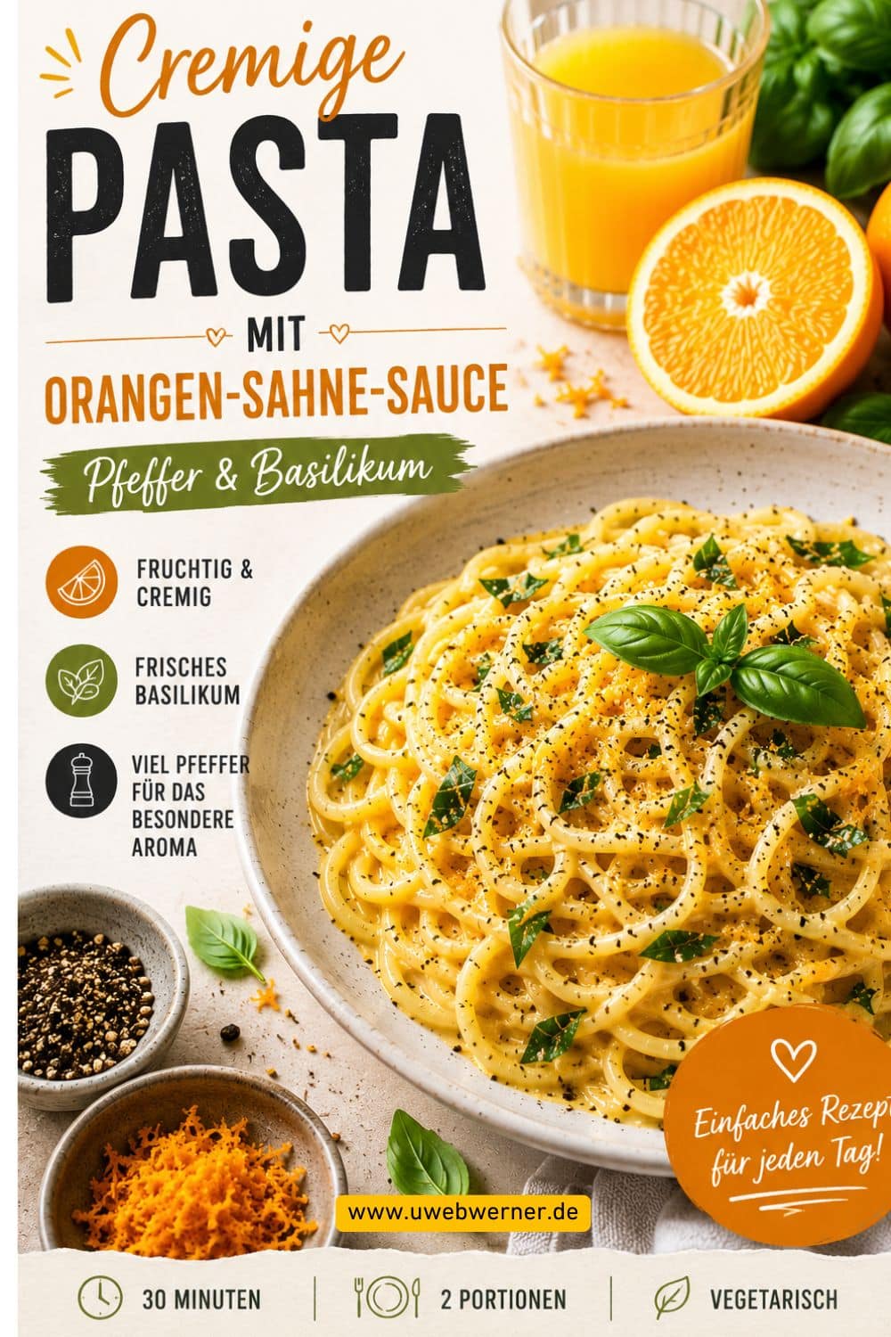 orangen pasta