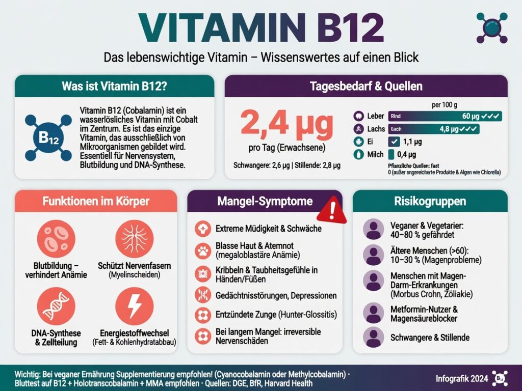 infografik vitamin b12 
