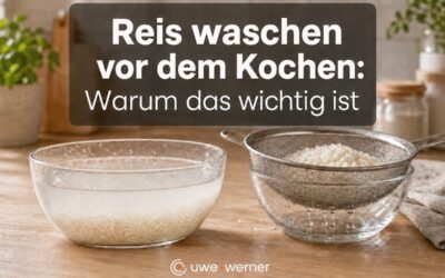Reis waschen vor dem Kochen: Warum das wichtig ist